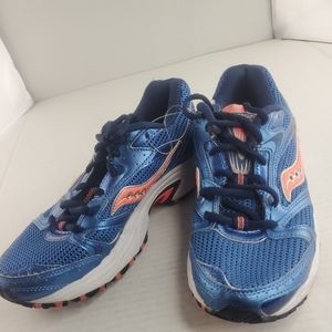 Womens blue & Orange Saucony Oasis 2 size 6.5